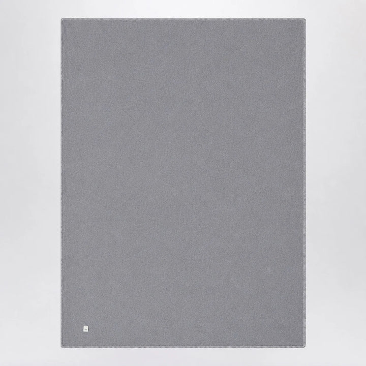 Tekla - Grey lambswool blanket