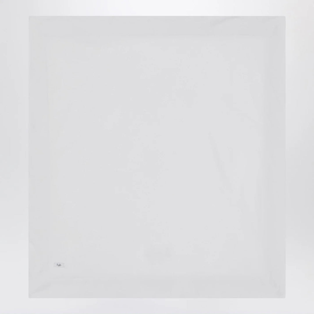 Il Gufo - White cover with pink seersucker border