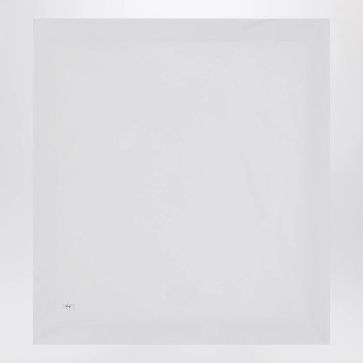 Il Gufo - White cover with pink seersucker border