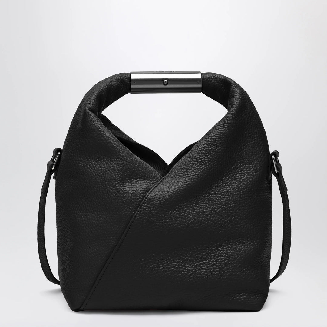 MM6 Maison Margiela - Japanese Bag Jewel Handle Classic in calf leather black