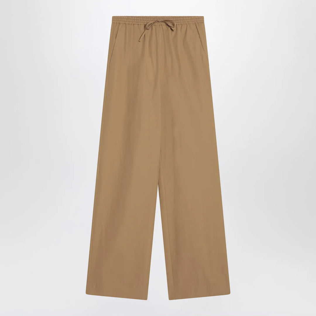 LouLou De Saison - Sand-coloured trousers in cotton Brand Apparel &amp; Accessories > Clothing > Pants 36  FR