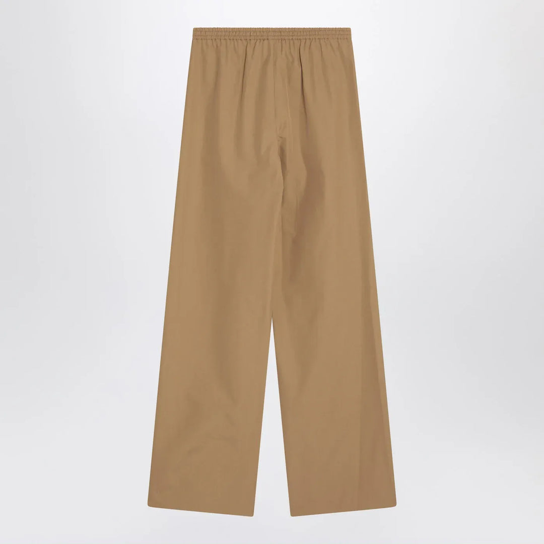 LouLou De Saison - Sand-coloured trousers in cotton Brand Apparel &amp; Accessories > Clothing > Pants 36  FR