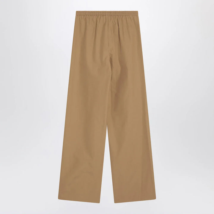 LouLou De Saison - Sand-coloured trousers in cotton Brand Apparel &amp; Accessories > Clothing > Pants 36  FR