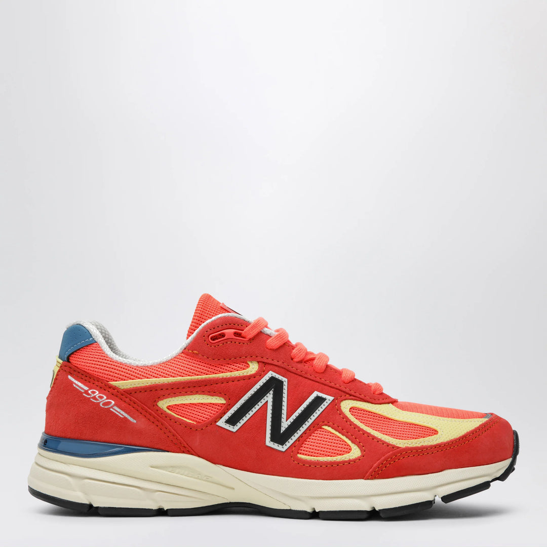 New Balance - Sneakers Made in USA 990v4 Urgent Red/Maize/Afterglow