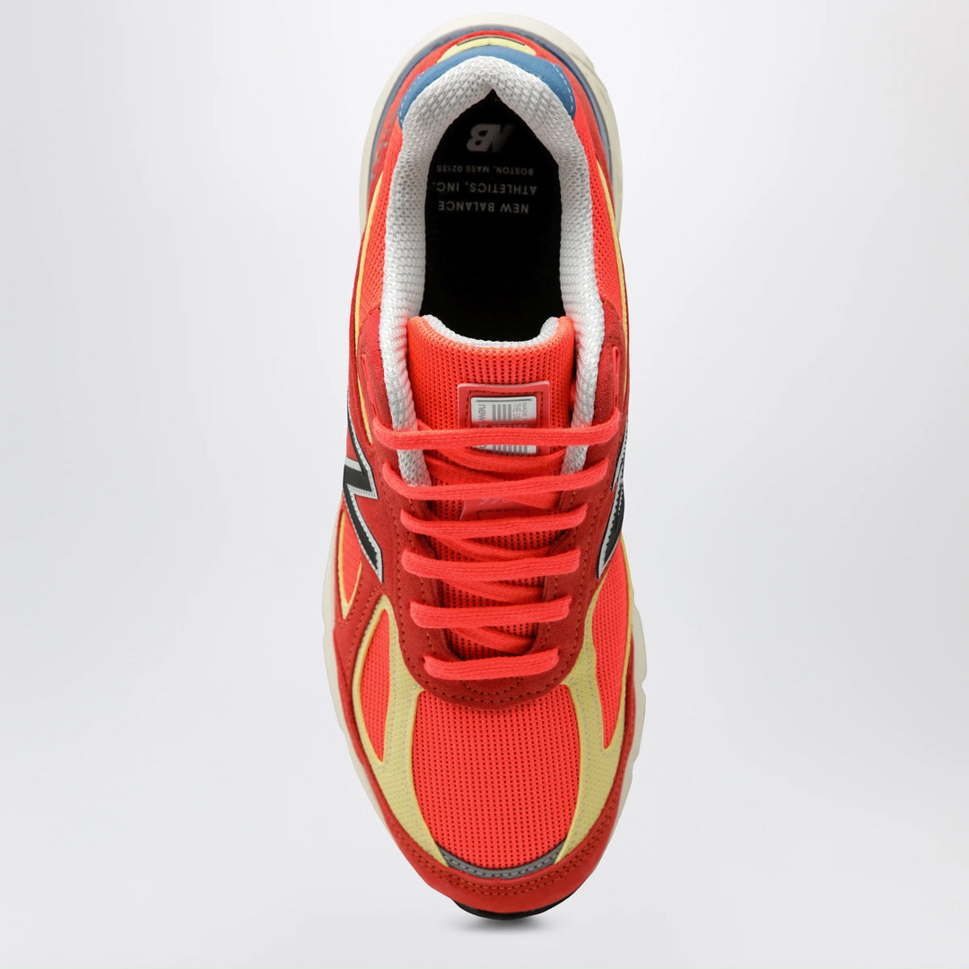 New Balance - Sneakers Made in USA 990v4 Urgent Red/Maize/Afterglow