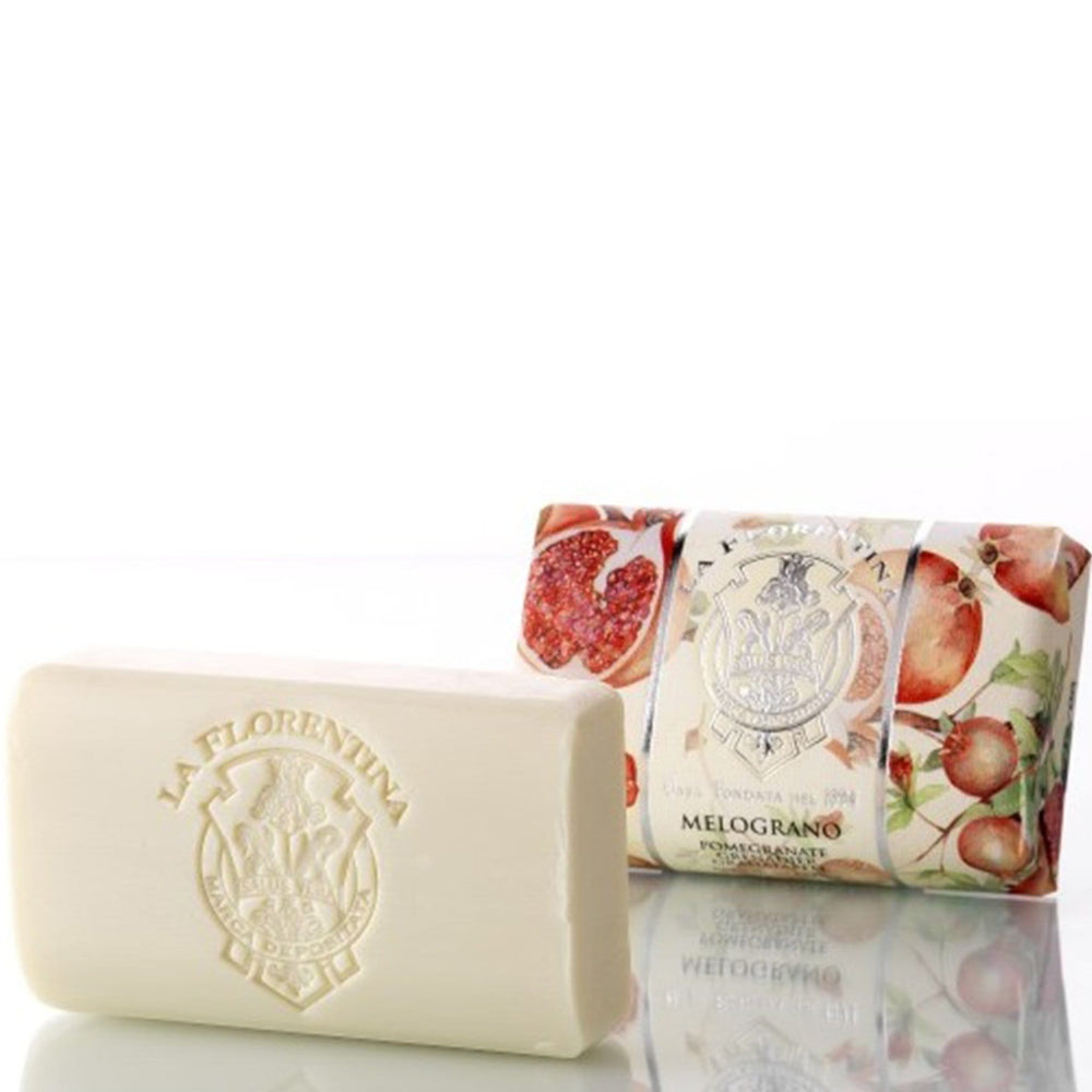 La Florentina 200g Bar Soap La Florentina Pomegranate Set of 3 Bars Soap 200g Brand