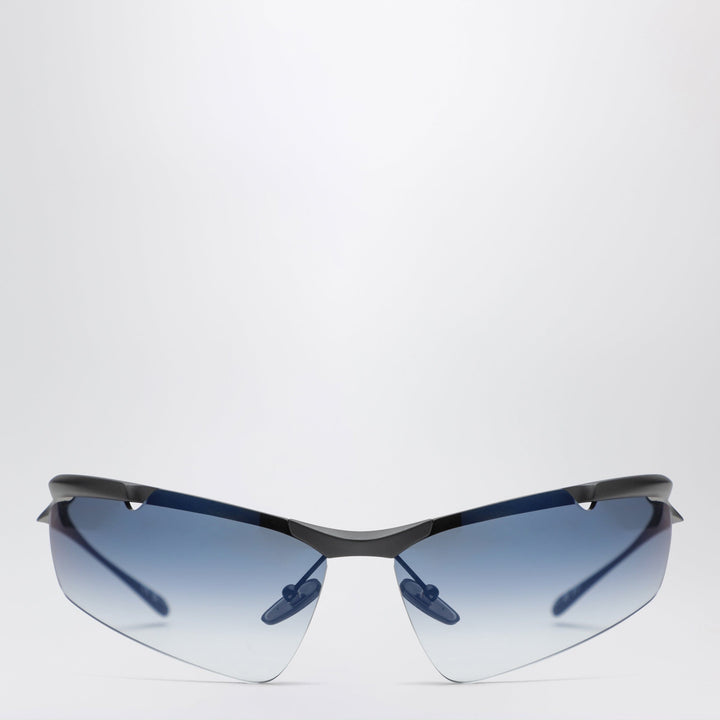 Apparel &amp; Accessories TU Balenciaga - Cat-Eye Boomerang Mirror Blue sunglasses Brand