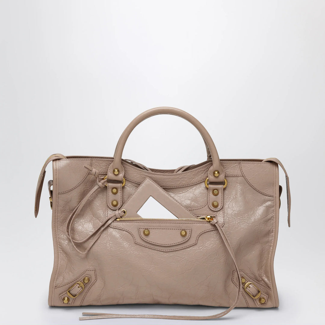 Balenciaga - Le City medium handbag in Blush leather Brand Apparel &amp; Accessories TU