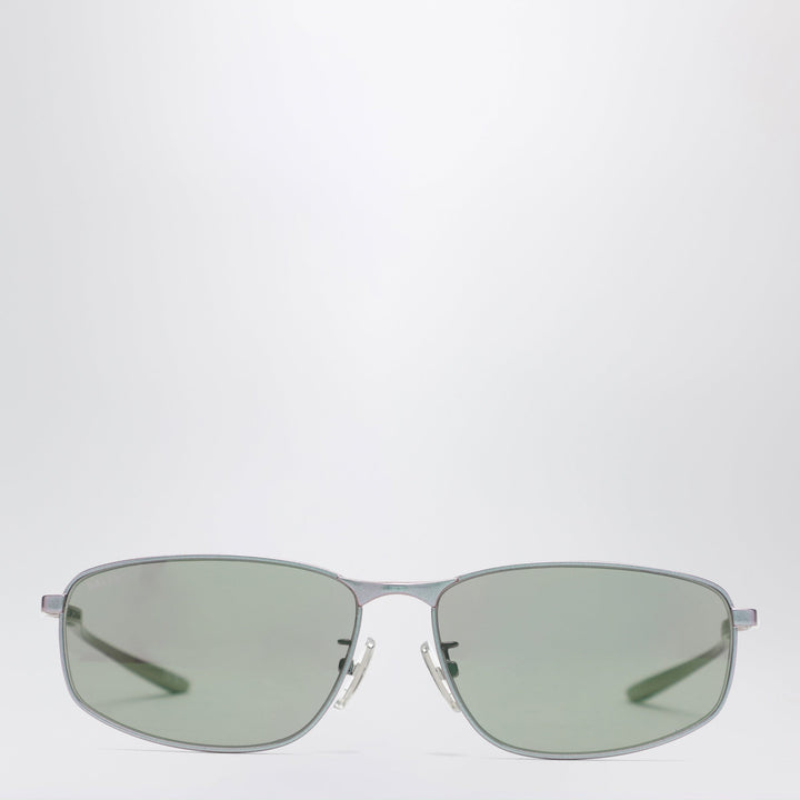 Apparel &amp; Accessories TU Balenciaga - Rectangular Pink Metallic sunglasses Brand