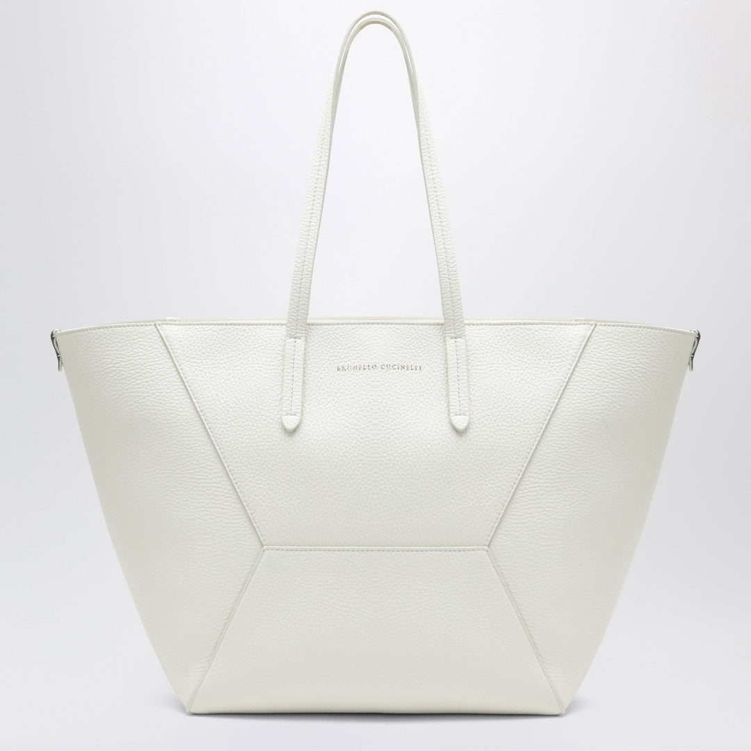 Apparel &amp; Accessories TU Brunello Cucinelli - BC Duo bag in ivory leather Brand