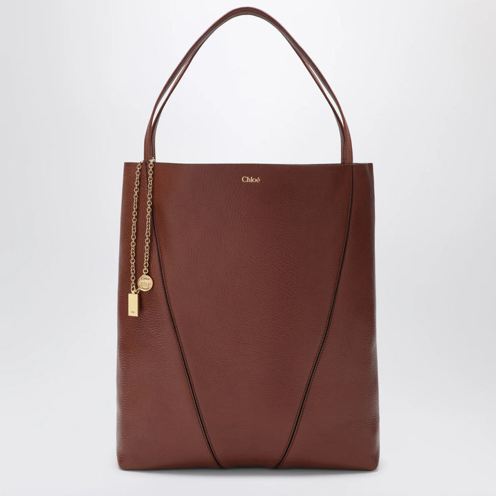 Chloé - Large brown Chloé Spin Tote Bag Brand Apparel &amp; Accessories TU