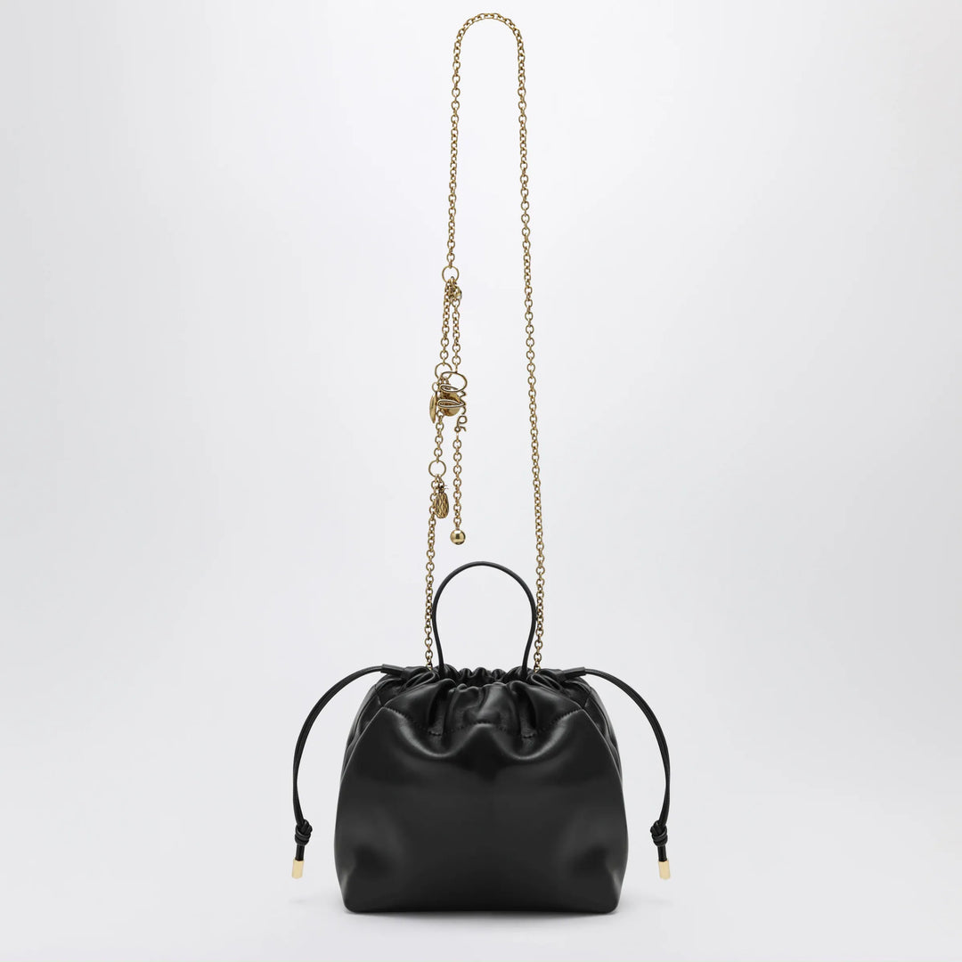 Chloé - Small Icons shoulder bag with chain in lambskin black Brand Apparel &amp; Accessories U