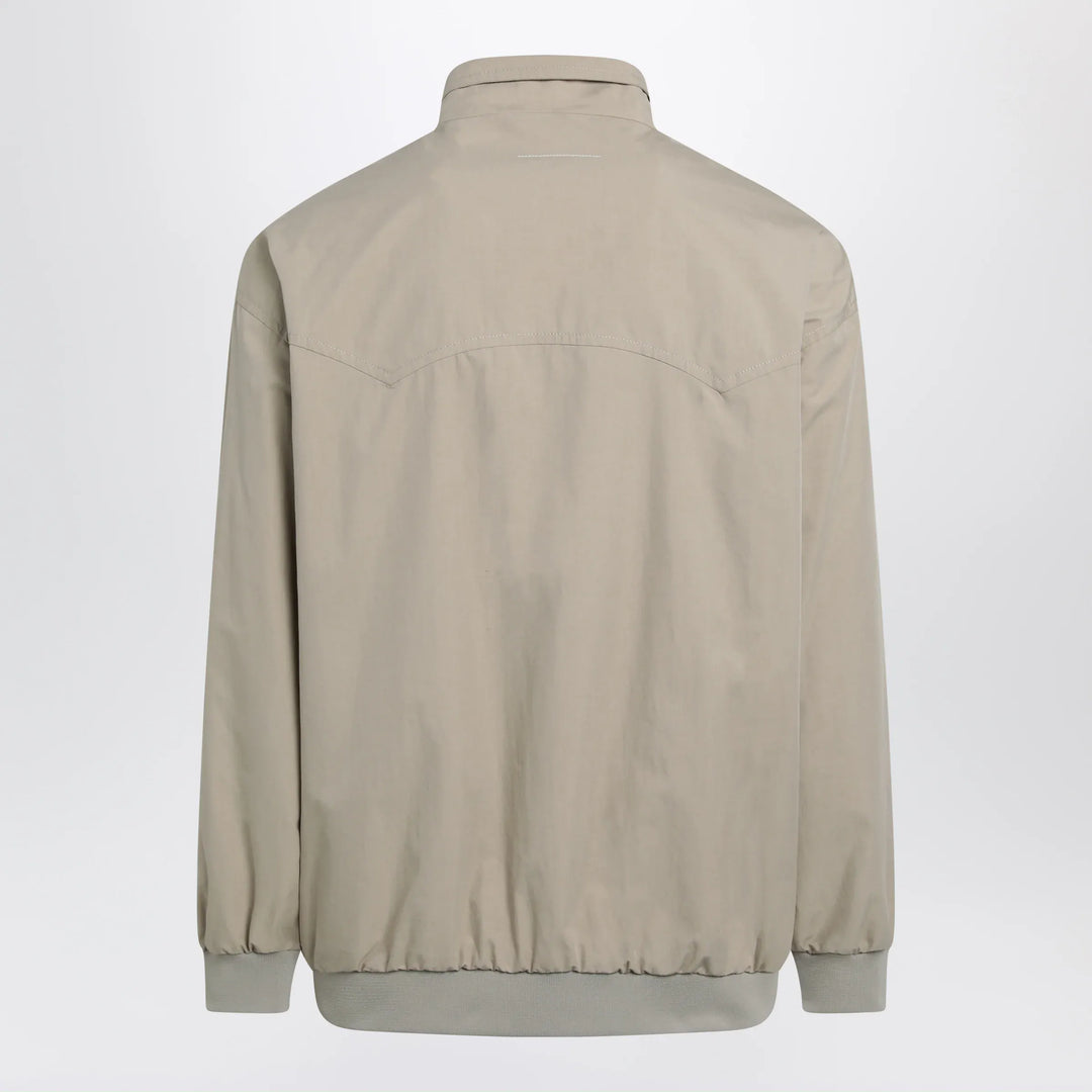 MM6 Maison Margiela - Zip-up jacket in cotton blend Brand Apparel &amp; Accessories > Clothing > Outerwear > Coats &amp; Jackets