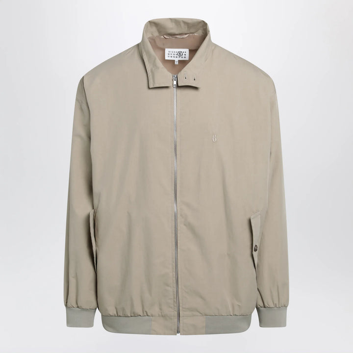 MM6 Maison Margiela - Zip-up jacket in cotton blend Brand Apparel &amp; Accessories > Clothing > Outerwear > Coats &amp; Jackets M