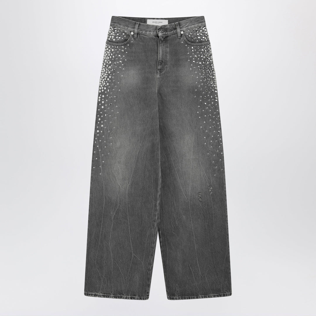Golden Goose - Melody vintage-wash cotton boyfriend jeans, grey Brand Apparel &amp; Accessories > Clothing > Pants 24