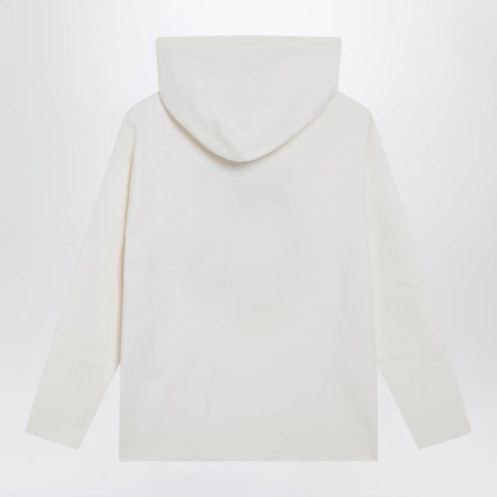 Max Mara - Taddeo hooded virgin wool sweater in white Brand Apparel &amp; Accessories > Clothing > Shirts &amp; Tops
