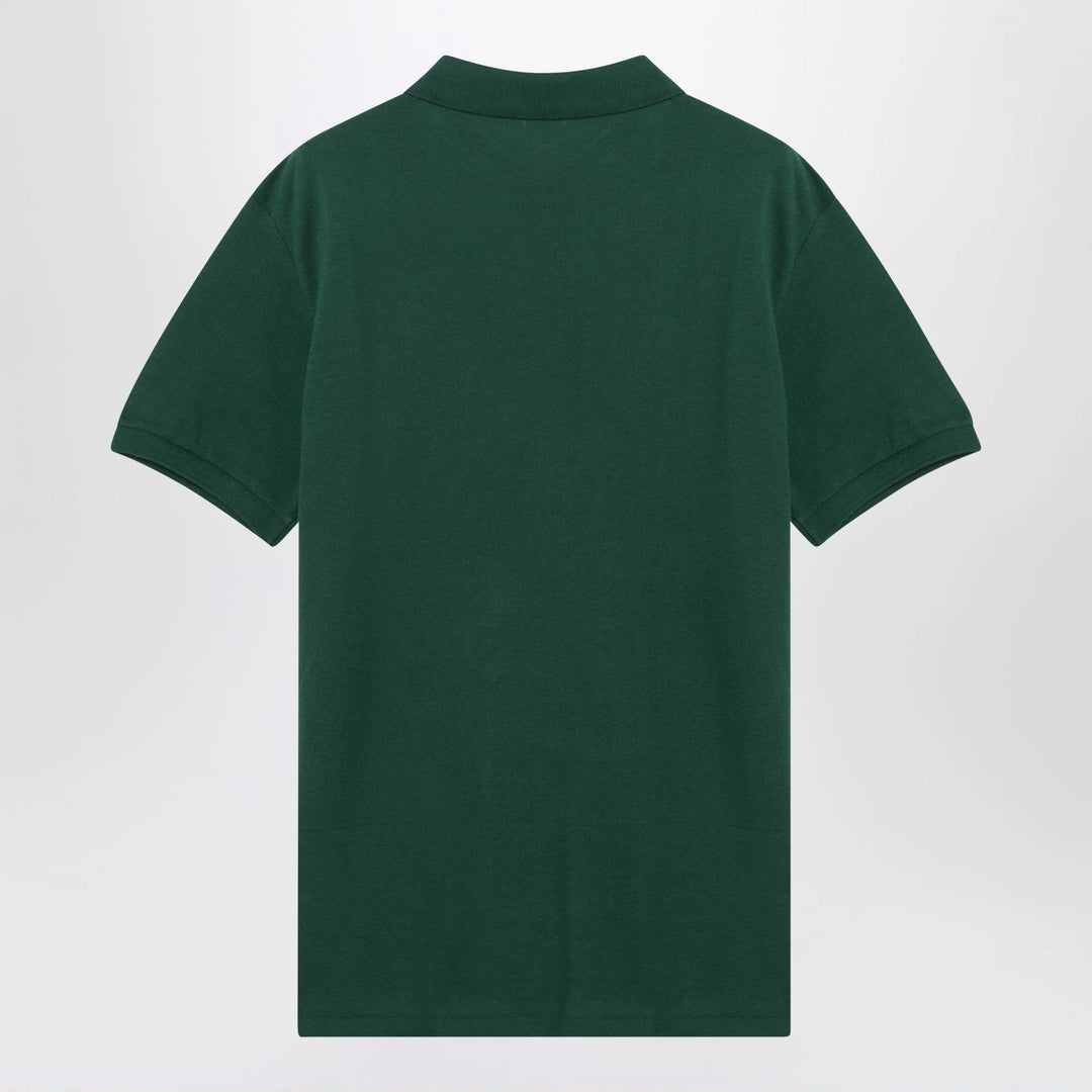 Polo Ralph Lauren - Forest green cotton Custom Slim-Fit polo shirt Brand Apparel &amp; Accessories > Clothing > Shirts &amp; Tops