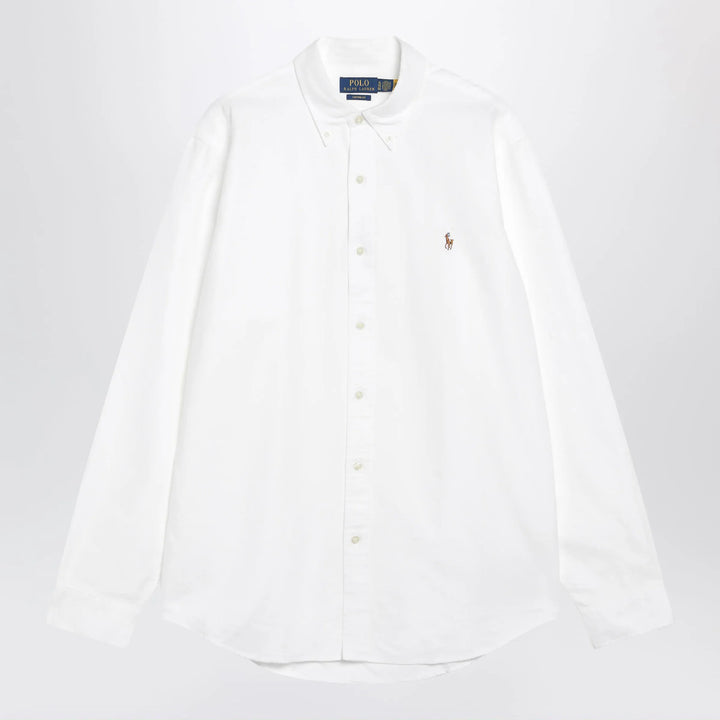 Polo Ralph Lauren - White Oxford Custom-Fit shirt Brand Apparel &amp; Accessories > Clothing > Shirts &amp; Tops S