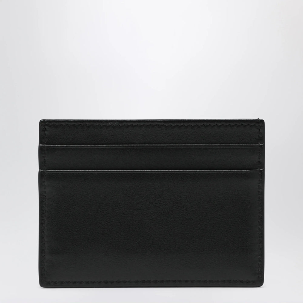 Dolce&Gabbana - Black plongé calf leather card holder Brand Apparel & Accessories U