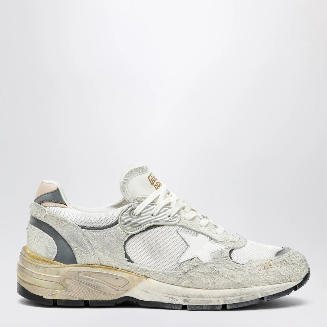 Golden Goose - Dad-Star trainers in suede and white/silver mesh Brand Apparel &amp; Accessories
