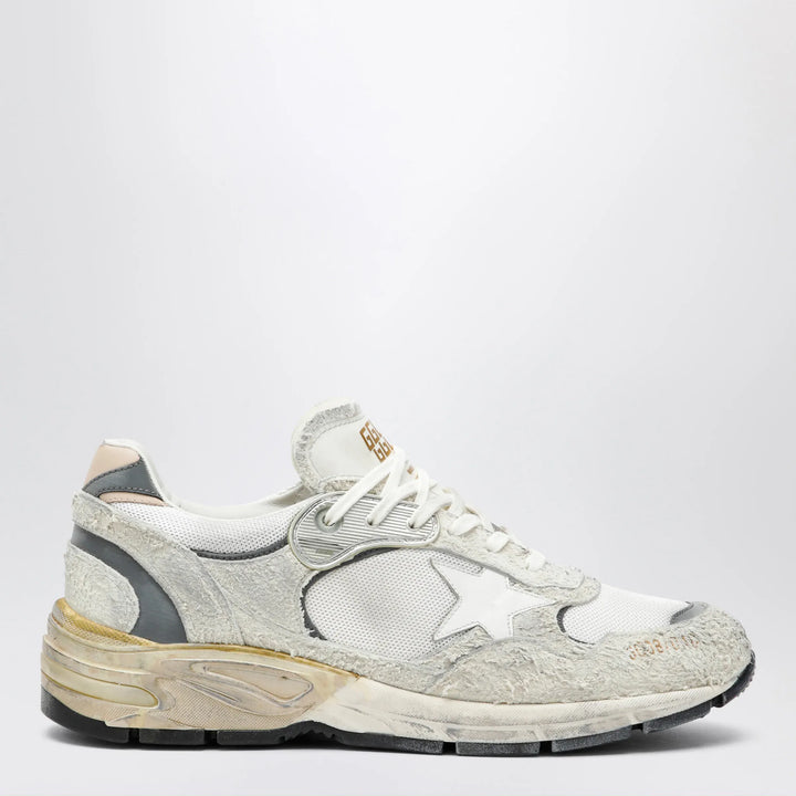 Golden Goose - Dad-Star trainers in suede and white/silver mesh Brand Apparel &amp; Accessories
