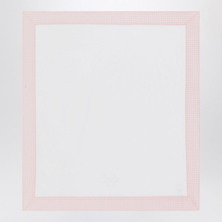 Apparel &amp; Accessories TU Il Gufo - White cover with pink seersucker border Brand
