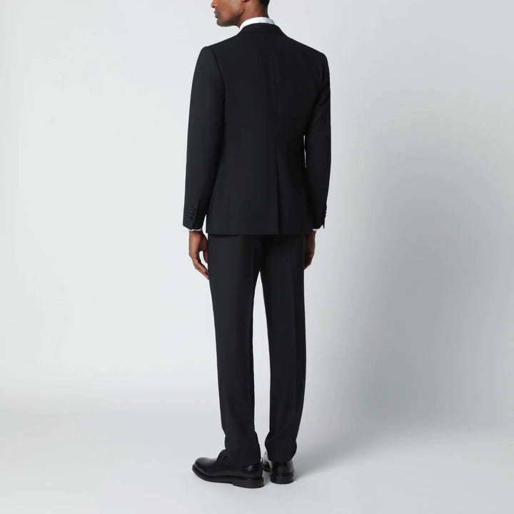 Lardini - Blue single-breasted wool-blend suit Brand Apparel &amp; Accessories