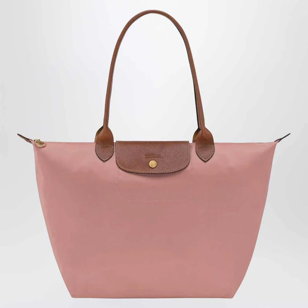 Longchamp - Pink Le Pliage Original L bag Brand Apparel & Accessories U