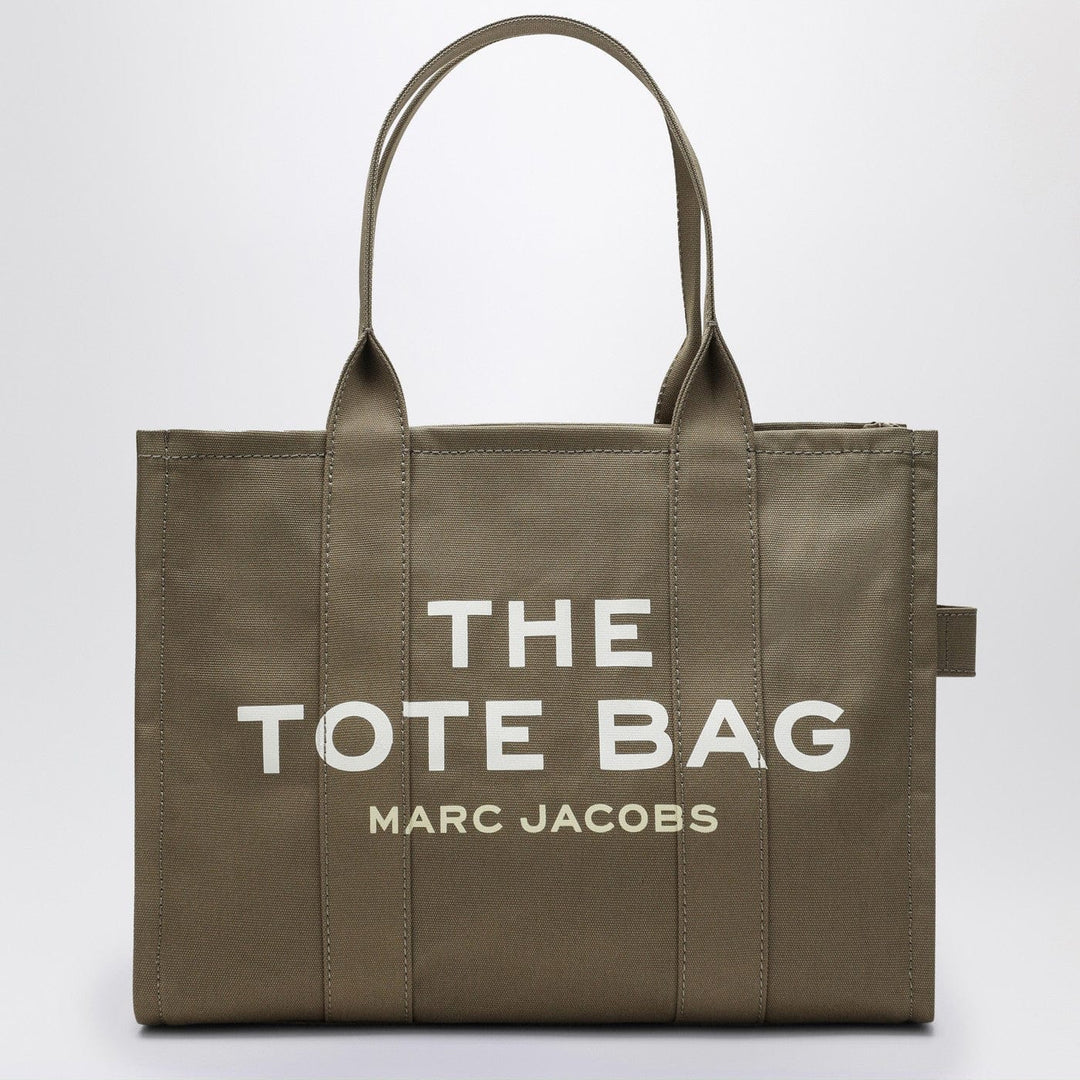Apparel &amp; Accessories TU Marc Jacobs - Slate green canvas large Tote Bag Brand