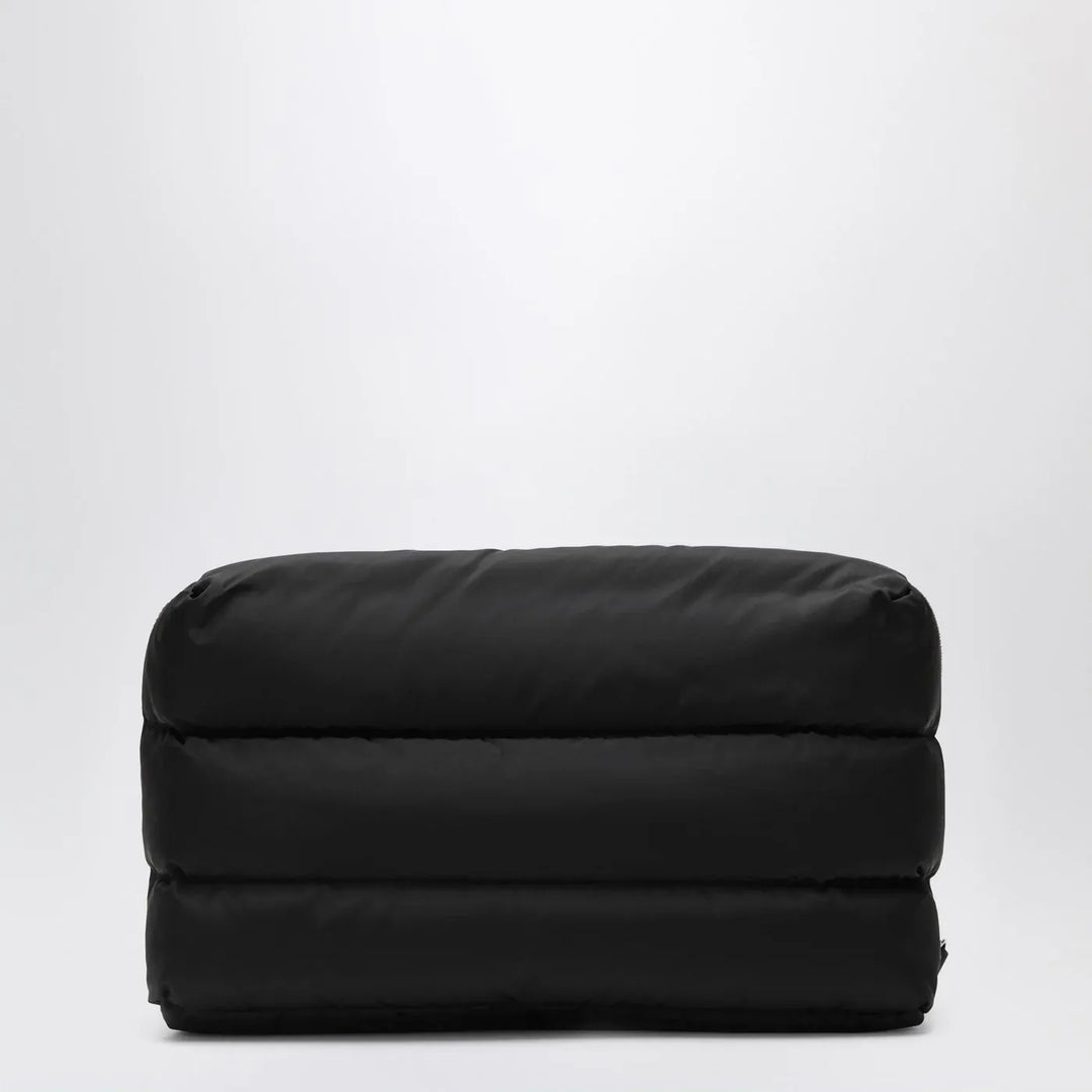 Moncler - Caradoc beauty case in quilted black nylon Brand Apparel &amp; Accessories TU