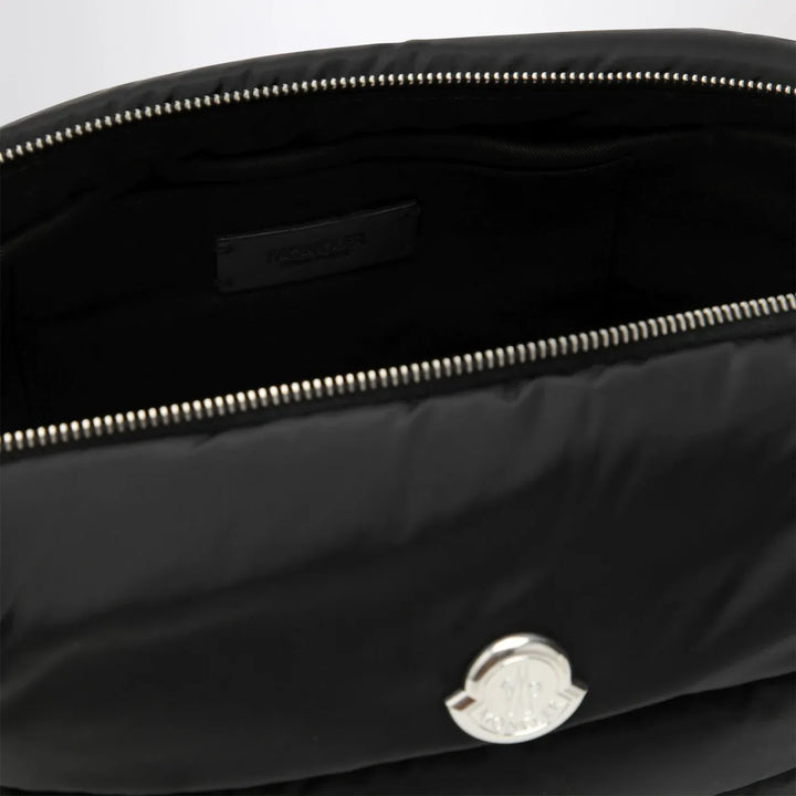 Moncler - Caradoc beauty case in quilted black nylon Brand Apparel &amp; Accessories TU