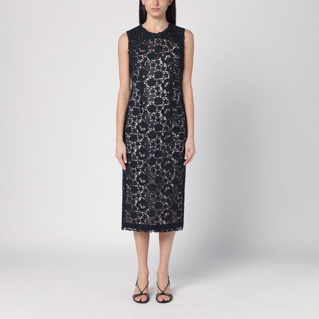Apparel & Accessories S P.A.R.O.S.H. - Blue lace midi dress Brand