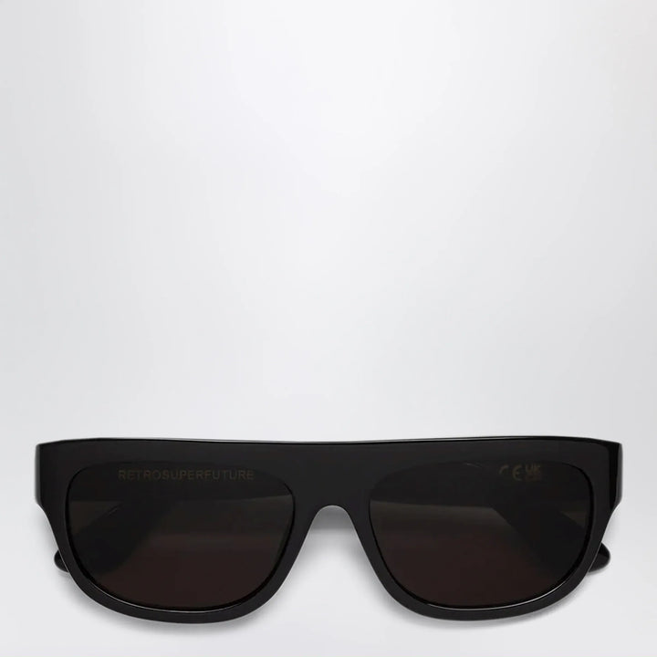 RETROSUPERFUTURE - Black Serioso Sunglasses Brand Apparel &amp; Accessories U