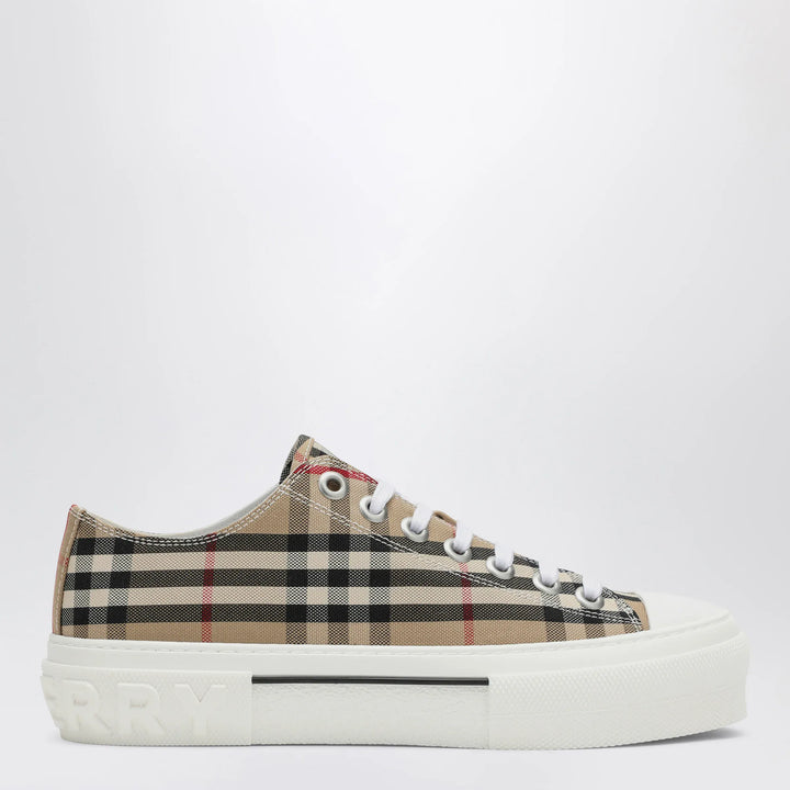 Burberry - Vintage Check Beige Sneakers Brand Apparel &amp; Accessories > Shoes