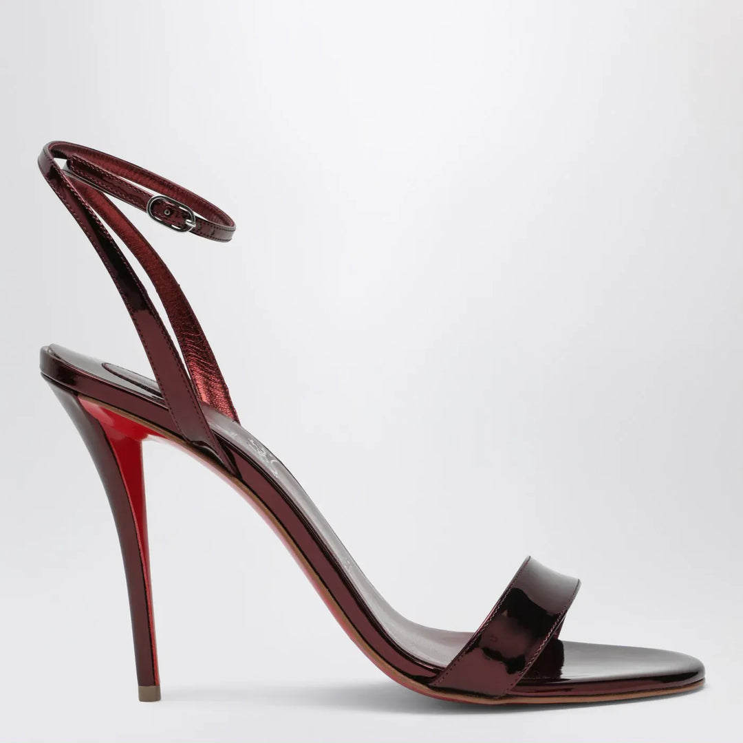 Christian Louboutin - Brown Palio Miss Z  high-heeled sandals Brand Apparel & Accessories > Shoes 36,5 IT