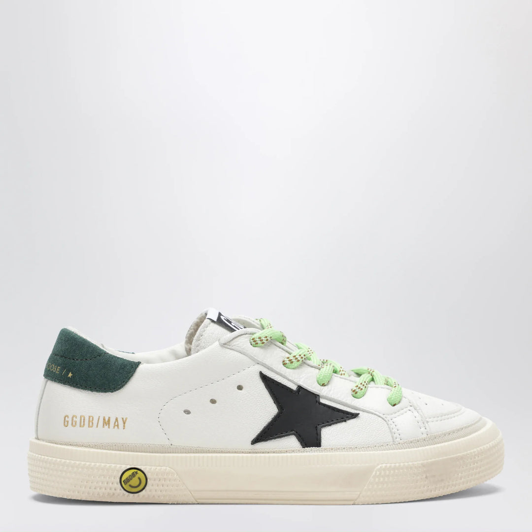 Golden Goose - May sneakers in white/black/green leather Brand Apparel &amp; Accessories > Shoes