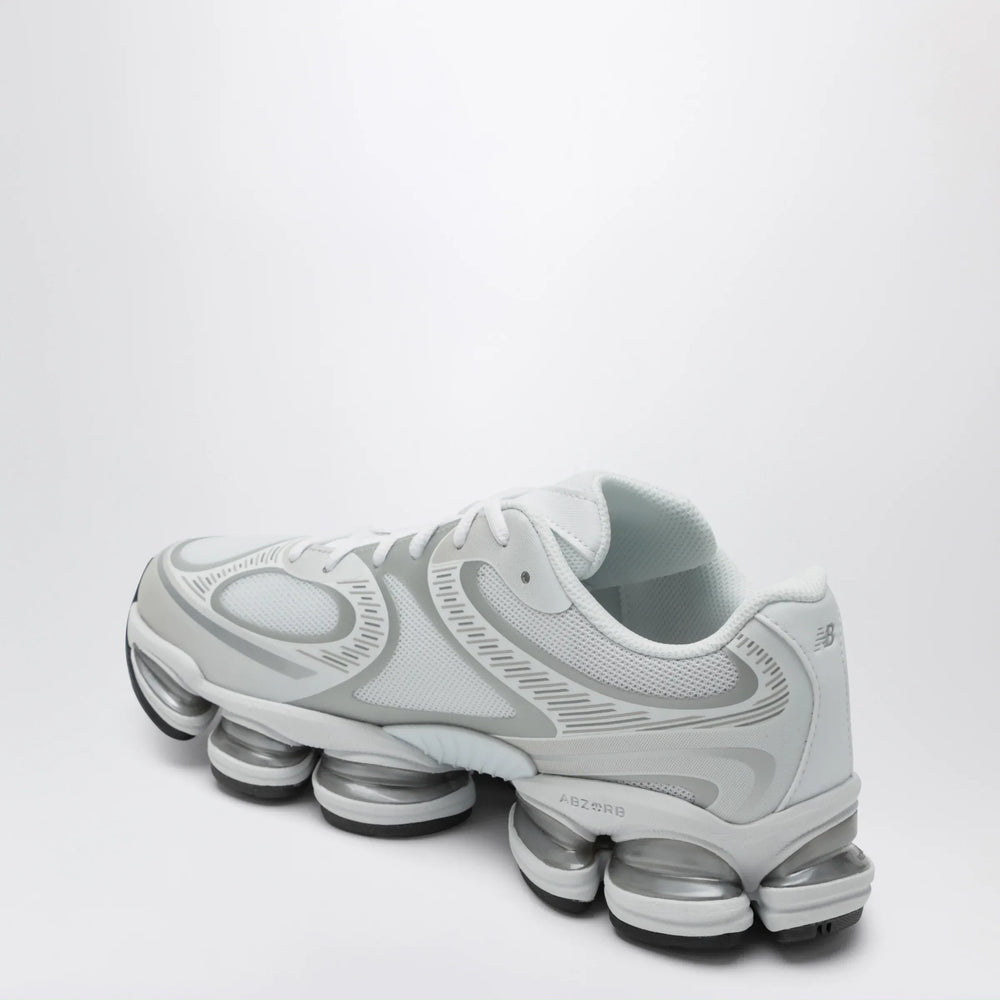 New Balance - ABZORB 2000 White/Silver Metallic Sneakers Brand Apparel & Accessories > Shoes