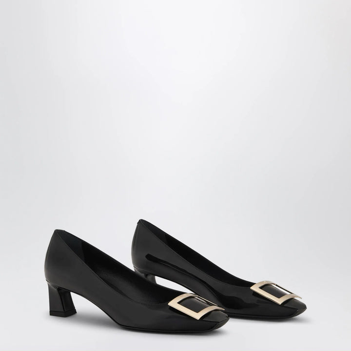 ROGER VIVIER - Black patent leather Trompette pumps Brand Apparel &amp; Accessories > Shoes