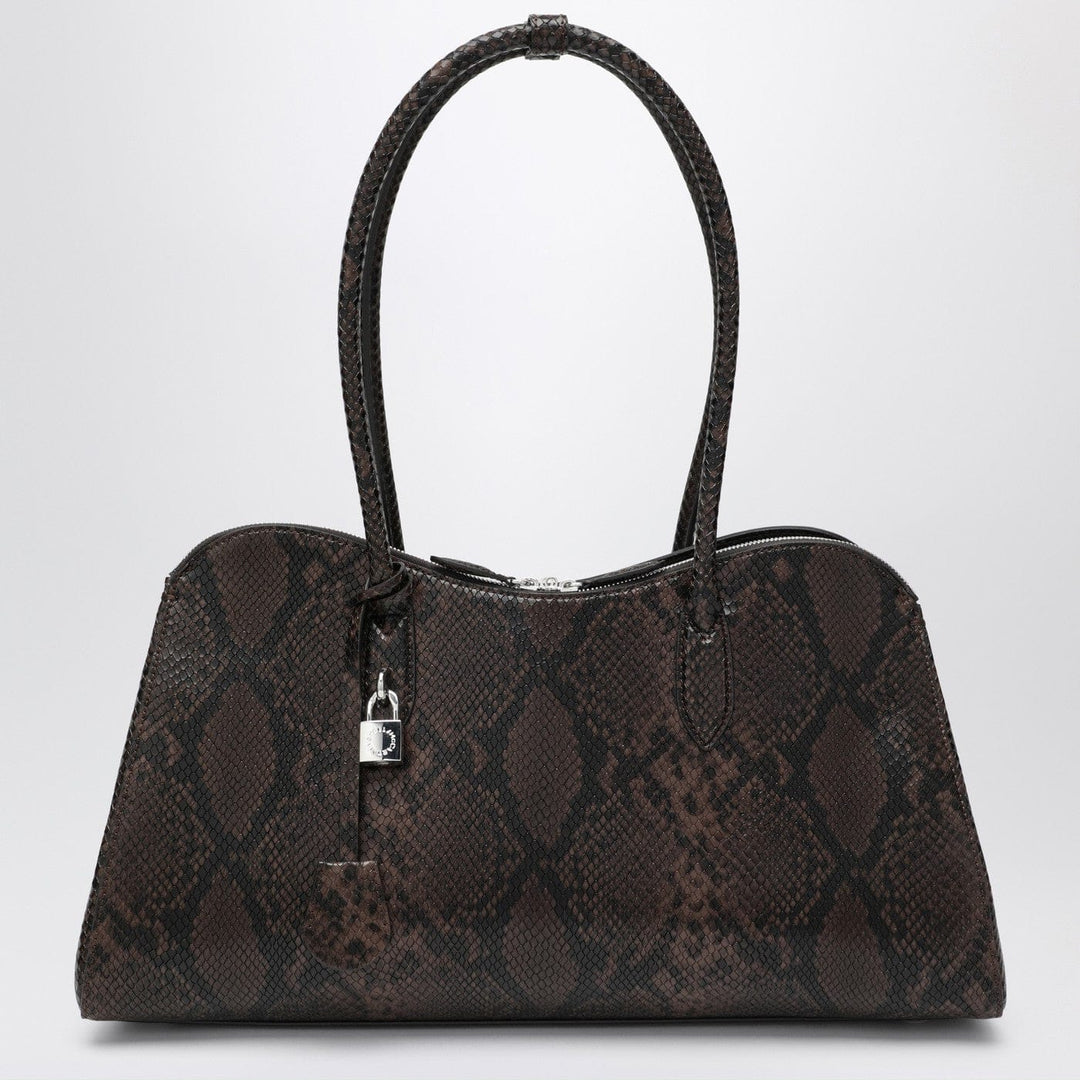 Apparel &amp; Accessories TU Stella McCartney - Espresso snake-effect Ryder tote bag Brand