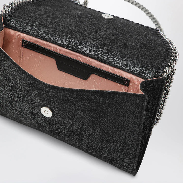 Stella McCartney - Falabella crossbody wallet bag in black Brand Apparel &amp; Accessories U
