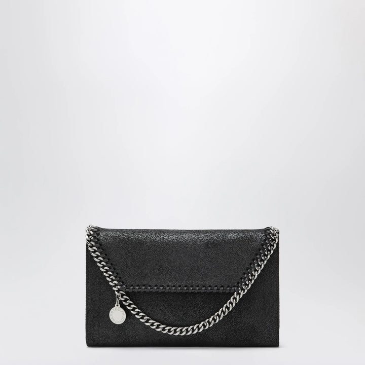 Stella McCartney - Falabella crossbody wallet bag in black Brand Apparel &amp; Accessories U