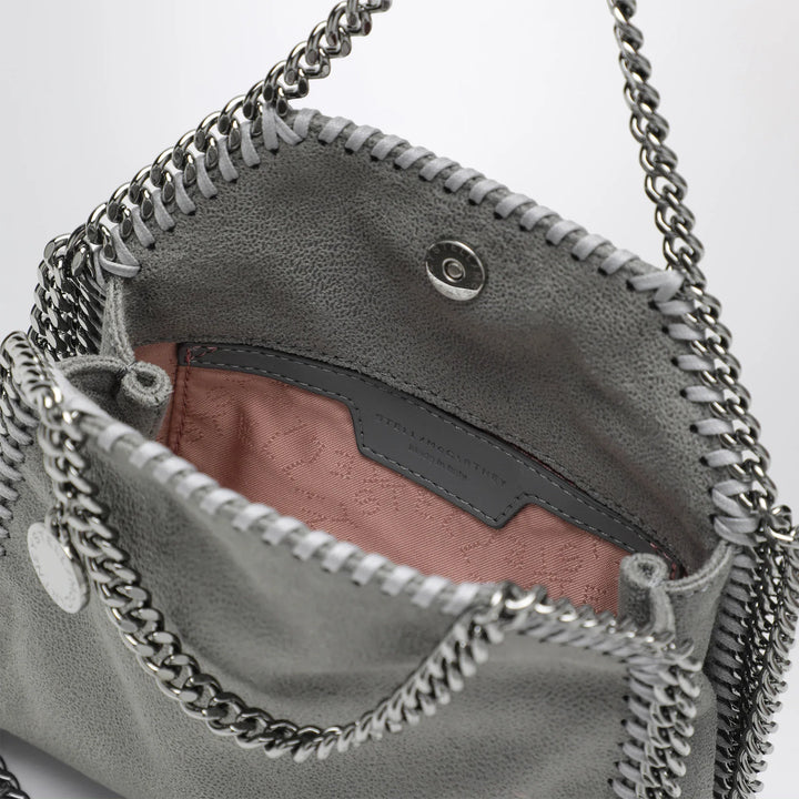 Stella McCartney - Falabella micro Tote bag in light grey Brand Apparel &amp; Accessories U