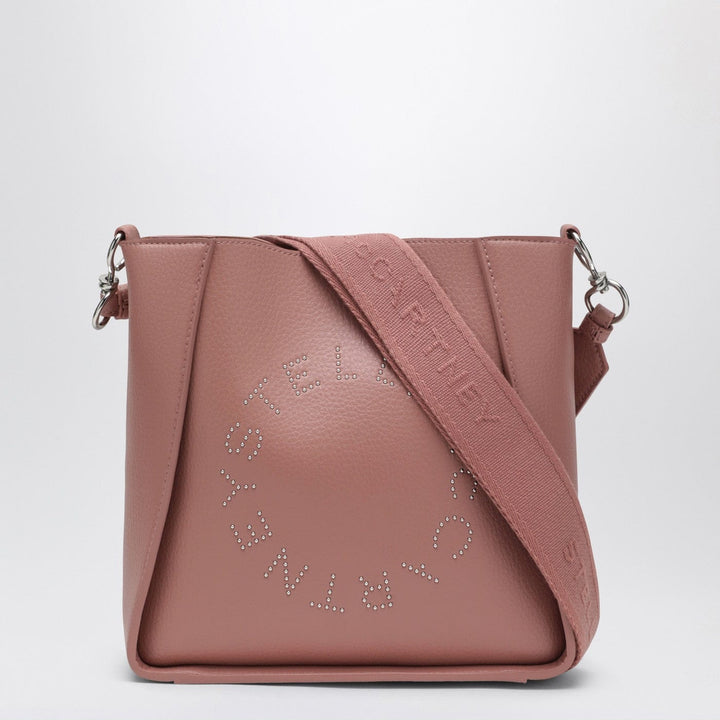 Apparel &amp; Accessories TU Stella McCartney - Square pink crossbody bag with logo Brand