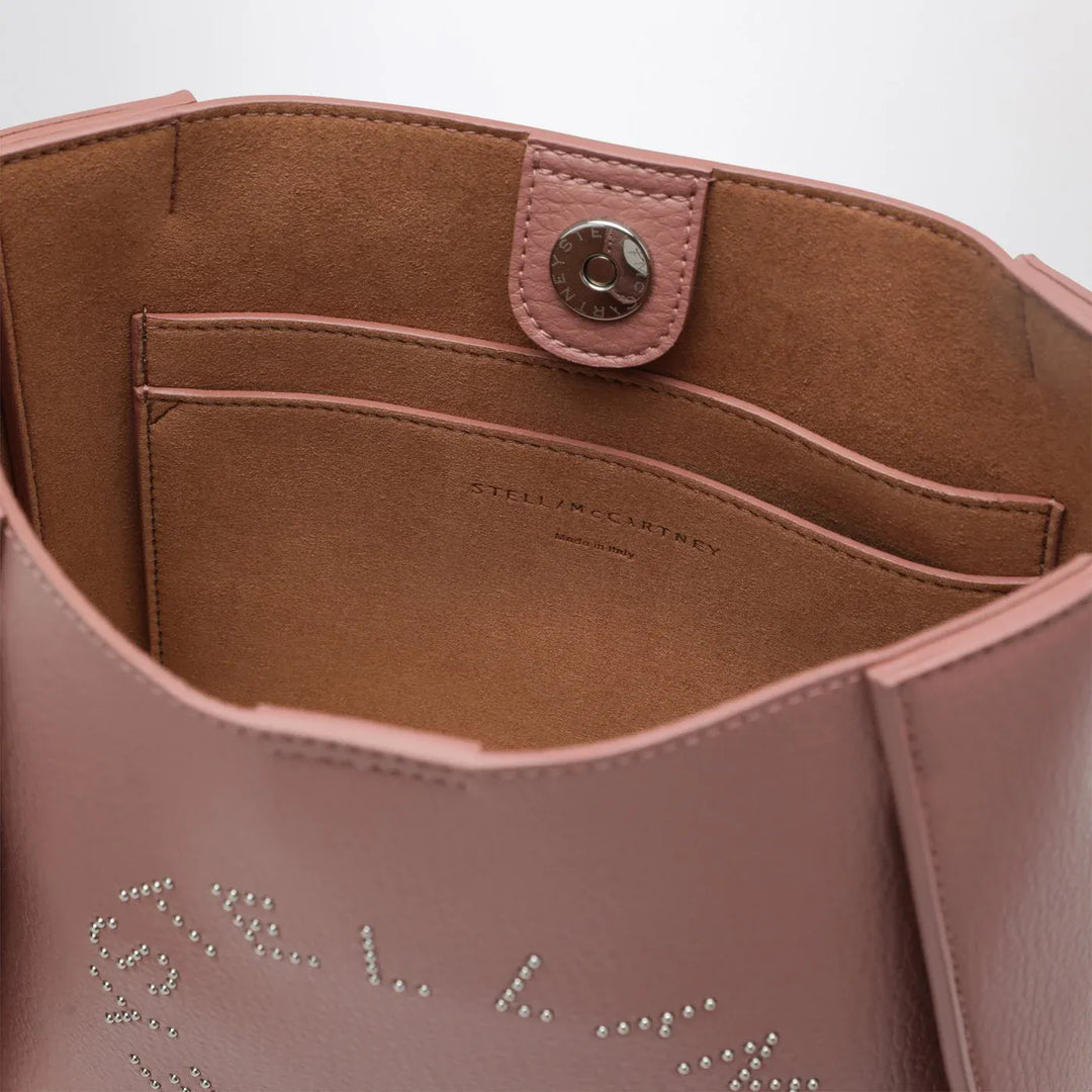 Stella McCartney - Square pink crossbody bag with logo Brand Apparel &amp; Accessories TU