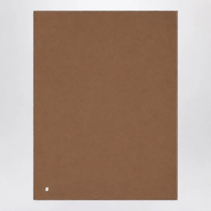 Tekla - Brown lambswool blanket Brand Apparel &amp; Accessories U