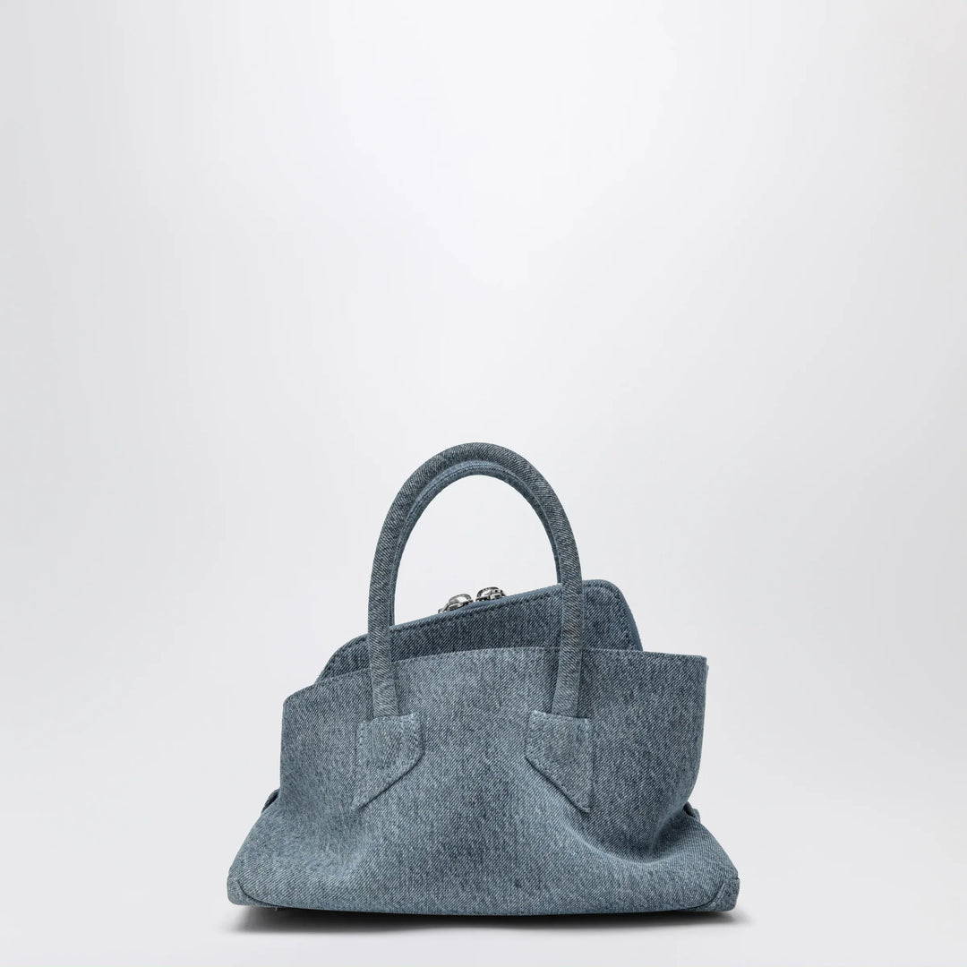 The Attico - La Passeggiata Mini bag in washed denim Brand Apparel &amp; Accessories U