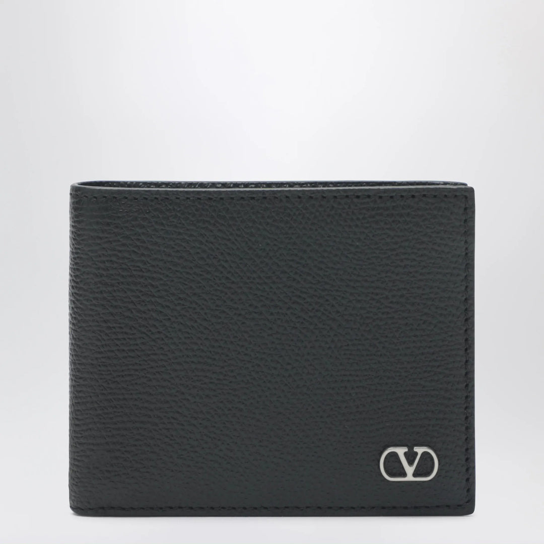 Valentino Garavani - Black Vlogo Signature bi-fold wallet Brand Apparel &amp; Accessories U