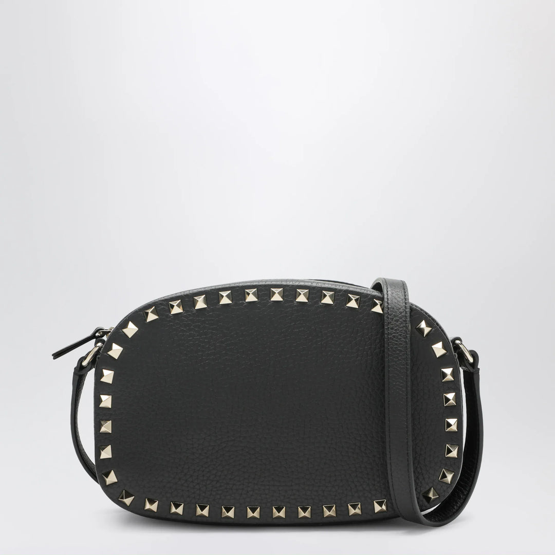 Valentino Garavani - Rockstud Camera Case crossbody bag in black leather Brand Apparel & Accessories TU