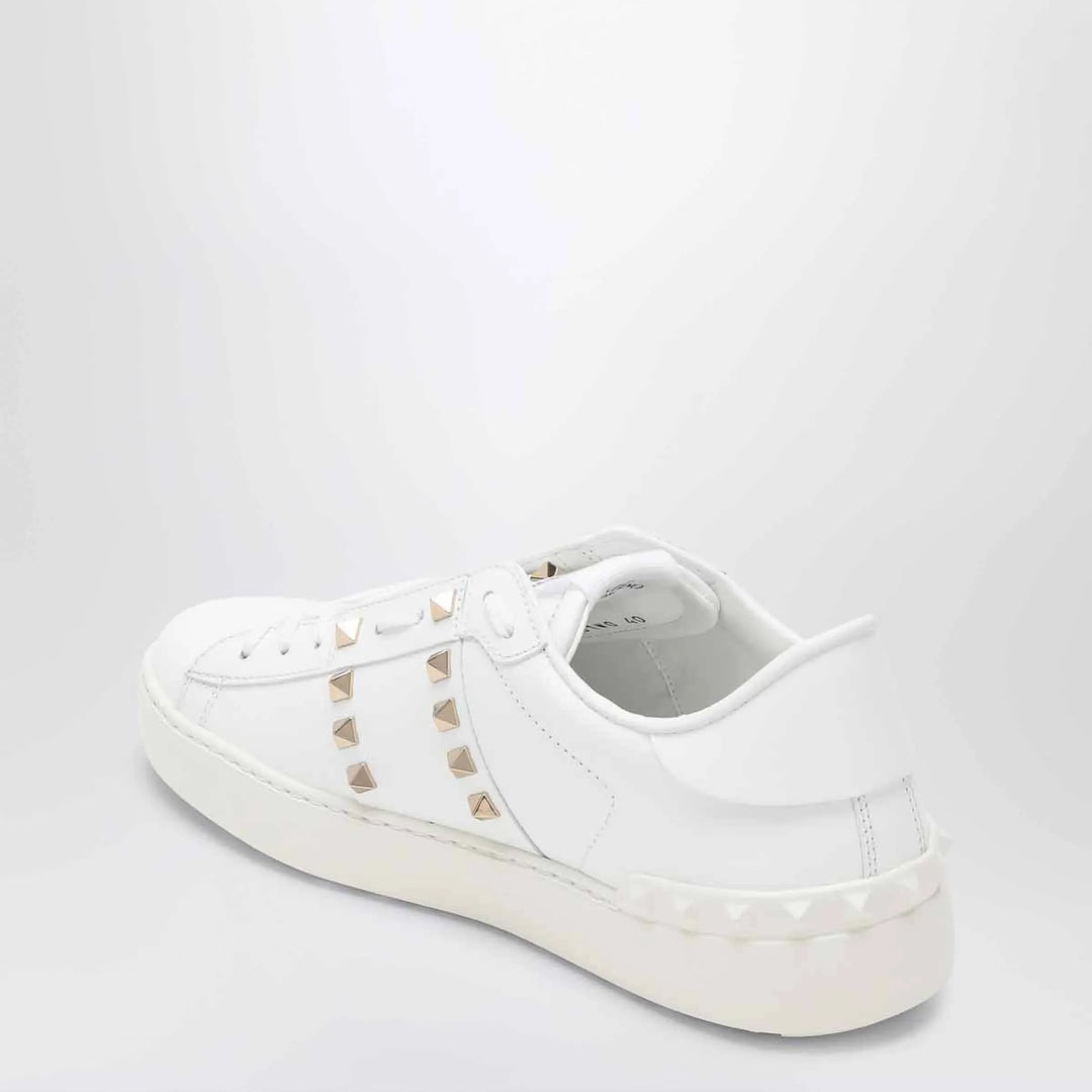 Valentino - White leather Rockstud zip card holder Brand Apparel &amp; Accessories