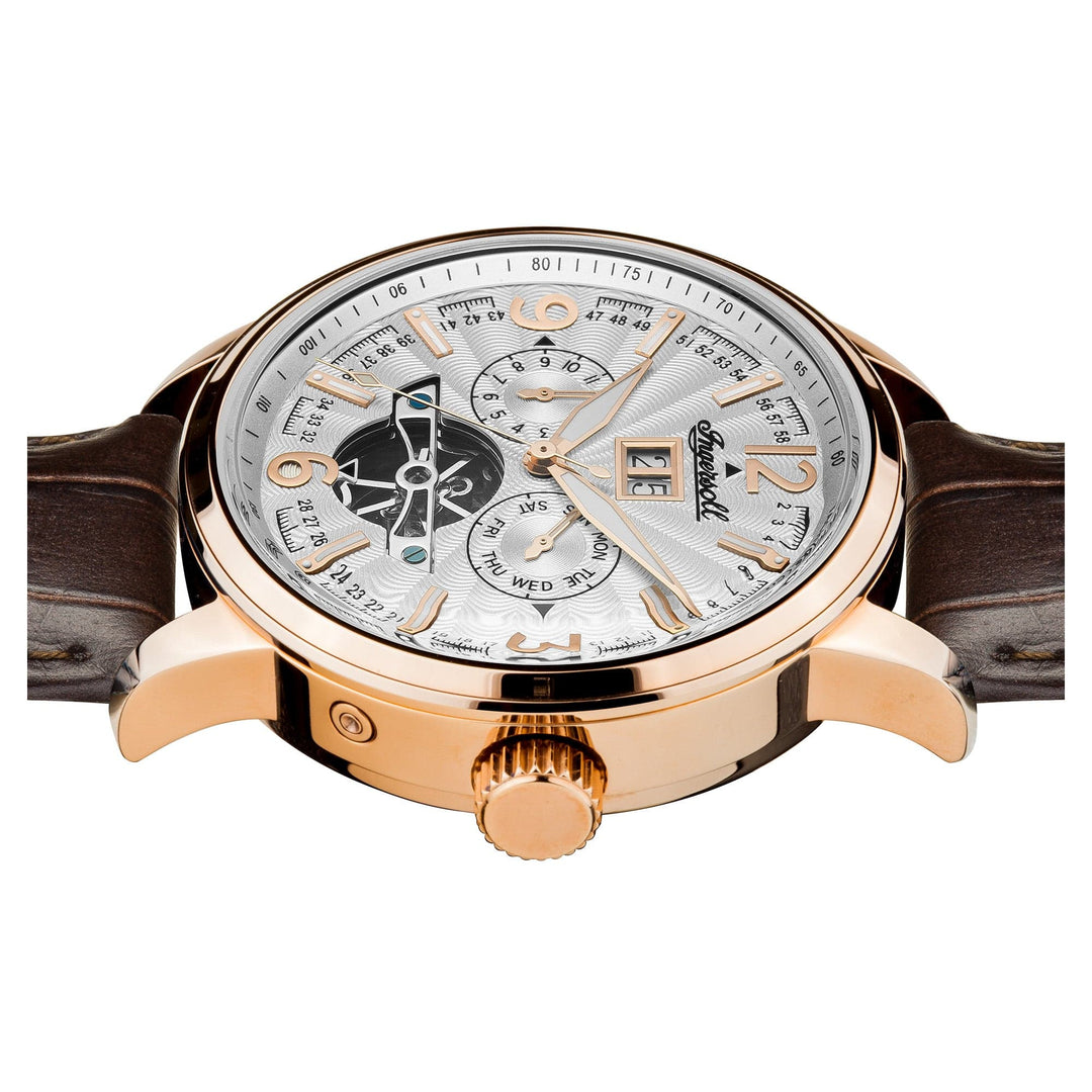 Ingersoll Automatic Watches Ingersoll Regent Automatic Brown Watch Brand